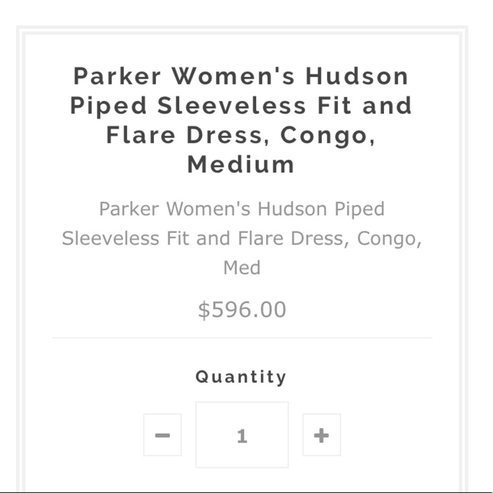 Parker floral fit and flare dress - Picture 6 of 6